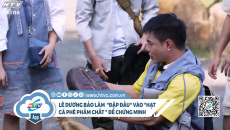 Xem Show CLIP HÀI Lê Dương Bảo Lâm "đập đầu" vào hạt cà phê để thử độ can đảm HD Online.